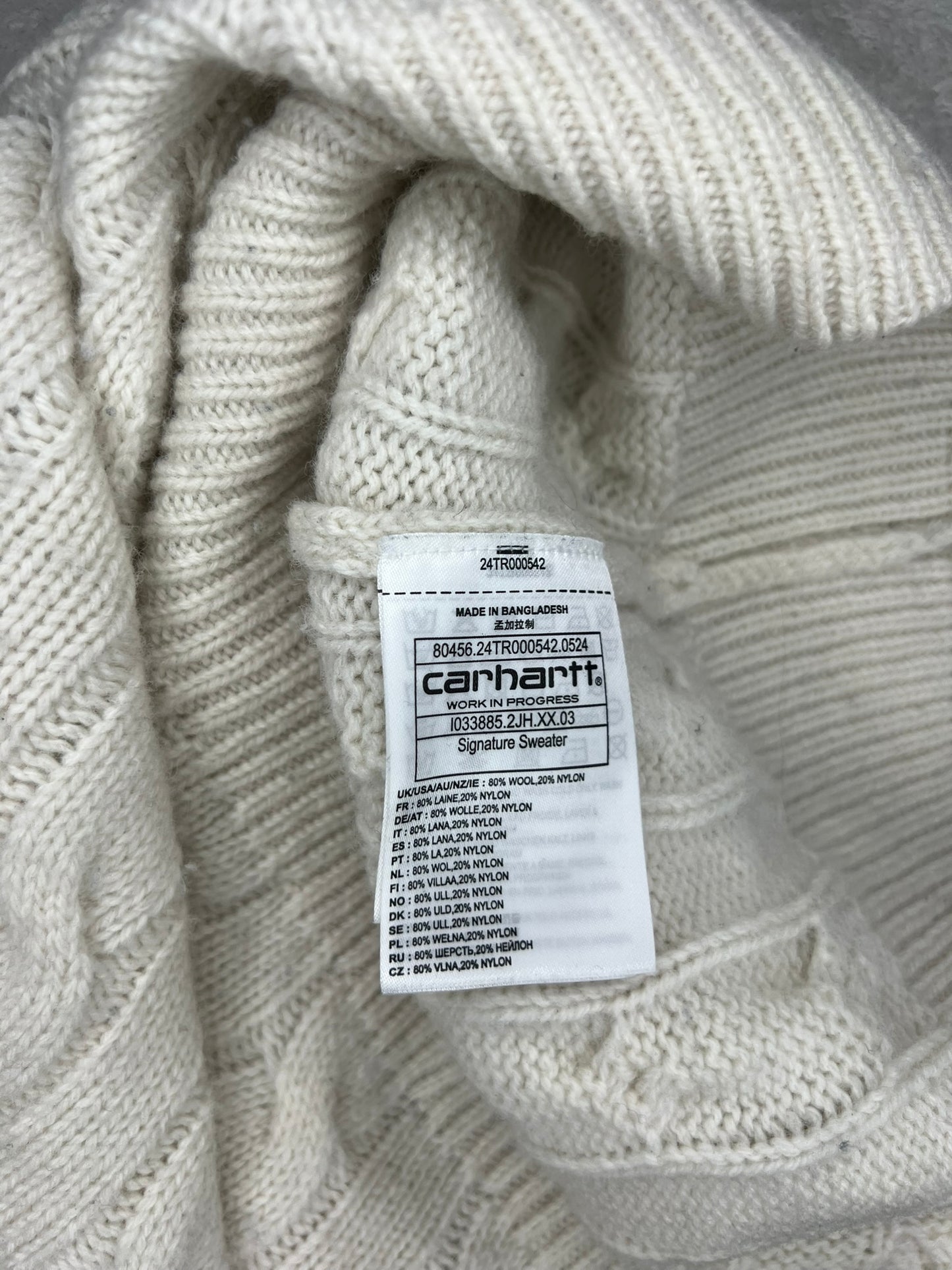 Carhartt WIP Sweater Vit