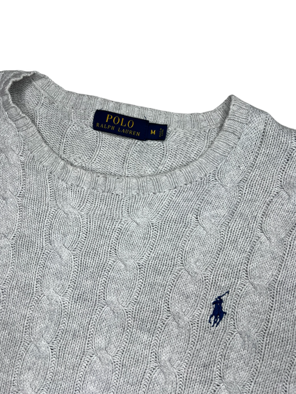 Ralph Lauren Cable Knitted Sweater Grå