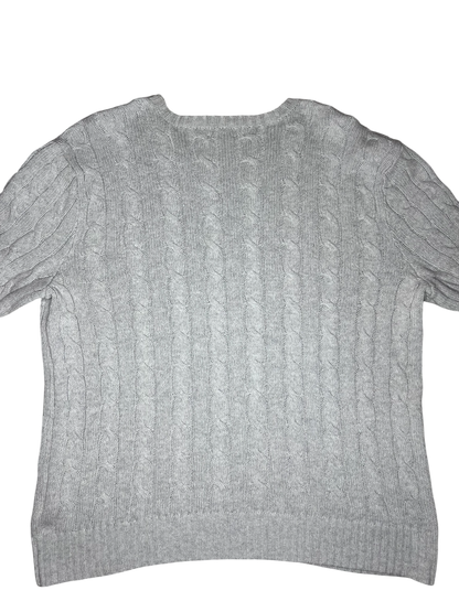 Ralph Lauren Cable Knitted Sweater Grå