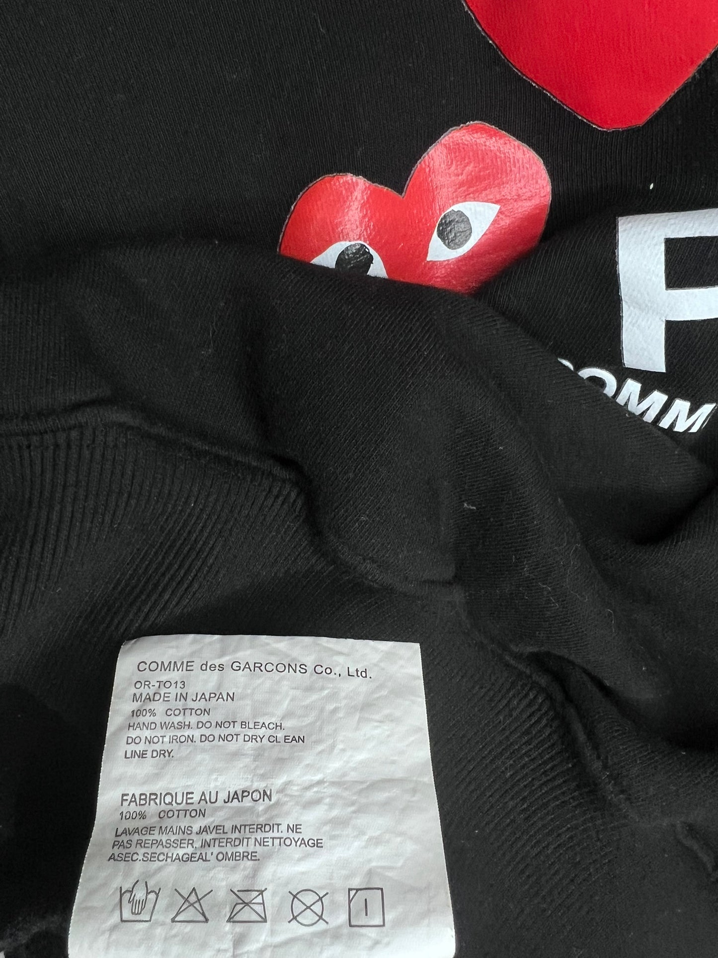 Comme des Garçons Zip-Up Sweater